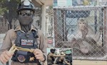 Video cảnh sát Thái Lan dùng súng cao su đối phó các &#39;băng đảng khỉ&#39;