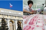 Ngân hàng trung ương Nga bất ngờ tung bán lượng lớn nhân dân tệ