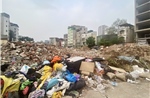 Bãi rác tự phát 'bủa vây' khu dân cư khu vực thi công tuyến Vành đai 2.5