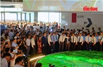Người dân xếp hàng dài xem triển lãm Quy hoạch tổng thể Thủ đô Hà Nội tầm nhìn 100 năm