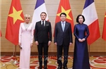 Tổng thống Pháp Emmanuel Macron và Phu nhân kết thúc chuyến thăm cấp Nhà nước tới Việt Nam