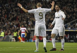 Real Madrid 5-1 Granada: Khi hàng công cùng "nhả đạn" 