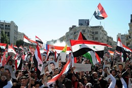 Xyri: Biểu tình ủng hộ Tổng thống Assad 