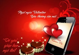 Valentine ngọt ngào cùng Quà tặng tin nhắn 