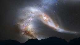 Dải Ngân hà sẽ đâm trực diện vào thiên hà khác
