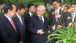 Tổng Bí thư đặt tên cho một loài lan ở Singapore