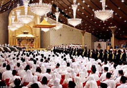 Lễ cưới lung linh của Hoàng gia Brunei