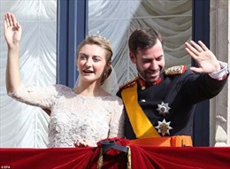 Đám cưới lộng lẫy của Thái tử Luxemburg