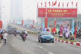 Thông xe cầu vượt nhẹ Láng Hạ - Lê Văn Lương