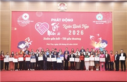 Phong trào 'Tết Nhân ái' 2026 huy động gần 897 tỷ đồng