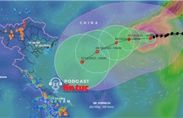Bão số 4 bất ngờ mạnh lên ở Biển Đông sau khi làm tê liệt máy đo gió ở Đài Loan (Trung Quốc)