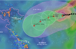 Bão số 4 gây thiệt hại nặng nề ở Đài Loan (Trung Quốc) đã mạnh lên khi vào Biển Đông