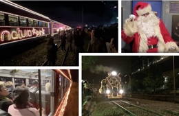 Đón Giáng sinh trên chuyến tàu đặc biệt ở Colombia