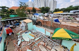 TP Hồ Chí Minh: Cận cảnh 150 căn nhà xây trái phép ở quận Bình Tân buộc phải phá dỡ