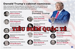 Tin tức TV: Nội các Trump 2.0 - Một bức tranh khác biệt