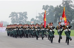 Tổng duyệt Diễu binh diễu hành kỷ niệm 70 năm chiến thắng Điện Biên Phủ