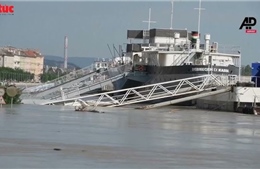 Hungary: Nước sông Danube dâng cao nhất 10 năm, tràn vào thủ đô Budapest