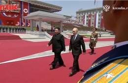 Triều Tiên tiếp đón trọng thể Tổng thống Liên bang Nga Vladimir Putin