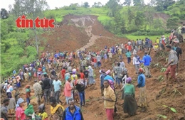 Lở đất kinh hoàng ở Ethiopia khiến ít nhất 55 người thiệt mạng 