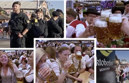 Oktoberfest - Lễ hội bia lớn nhất thế giới khai mạc ở Đức trong điều kiện an ninh được thắt chặt