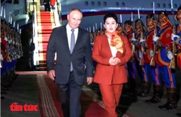 Tổng thống Nga Putin đã tới Mông Cổ, quốc gia thành viên ICC