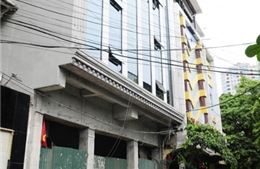 Cưỡng chế công trình  xây dựng tại phố Bùi Thị Xuân