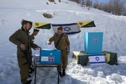 Israel bắt đầu bầu cử quốc hội 