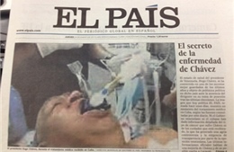 Báo Tây Ban Nha phải thu hồi ấn phẩm vì đưa ảnh giả Tổng thống Chávez 