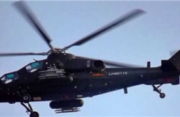 Trung Quốc ‘chế’ bình xăng phụ cho trực thăng tấn công
