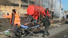 Đánh bom trụ sở cảnh sát Iraq, 100 người thương vong