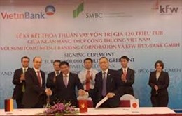 Ngân hàng nước ngoài cho Vietinbank vay 155 triệu USD