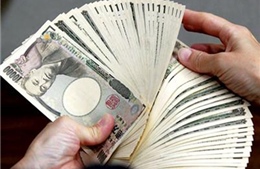Đồng yên Nhật giảm xuống mức kỷ lục