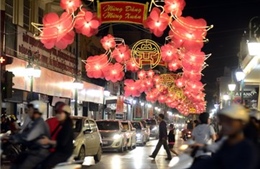 Hà Nội rực rỡ trước đêm Giao thừa 