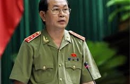 Bộ trưởng Công an Trần Đại Quang kiểm tra an ninh trật tự dịp Tết Nguyên đán tại Quảng Ninh