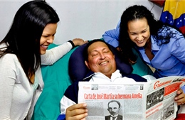 Công bố những bức ảnh đầu tiên của Tổng thống Chávez sau phẫu thuật 