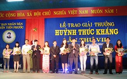 54 cá nhân được trao giải thưởng Huỳnh Thúc Kháng