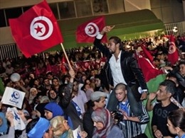 Tuần hành ủng hộ Đảng cầm quyền ở Tunisia