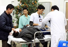 25.000 bệnh nhân cấp cứu do tai nạn giao thông dịp Tết