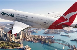 Lợi nhuận hãng hàng không Qantas tăng mạnh 