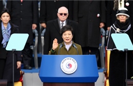 Bà Park Geun-hye nhậm chức tổng thống 