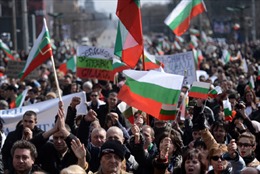 Biểu tình rầm rộ tại Bulgaria phản đối tham nhũng và đói nghèo 
