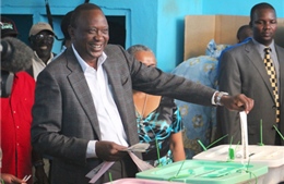 Kenya: Hơn 70% cử tri tham gia bỏ phiếu bầu Tổng thống