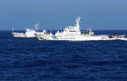 Tàu Trung Quốc đi vào vùng biển tranh chấp với Nhật Bản 