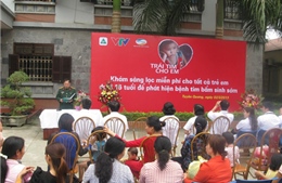 Tuyên Quang: Hơn 1.600 trẻ em nghèo được khám sàng lọc bệnh tim miễn phí