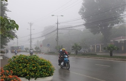 Bắc bộ tiếp tục có sương mù, giảm mưa 