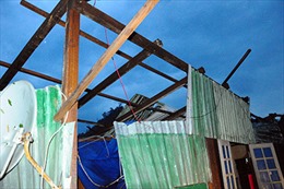 Hỗ trợ thiệt hại do mưa đá lớn tại Nam Trà My