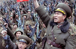 Những hình ảnh mới nhất về tập trận tại Triều Tiên