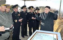 Tên lửa Triều Tiên vào vị trí ‘sẵn sàng tấn công Mỹ’