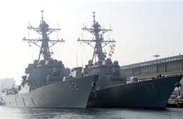 Mỹ đưa tàu khu trục áp sát Triều Tiên