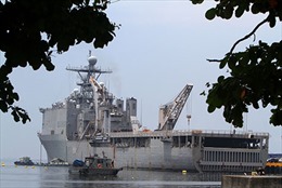 Mỹ điều tàu đổ bộ và máy bay quân sự tới Philippines